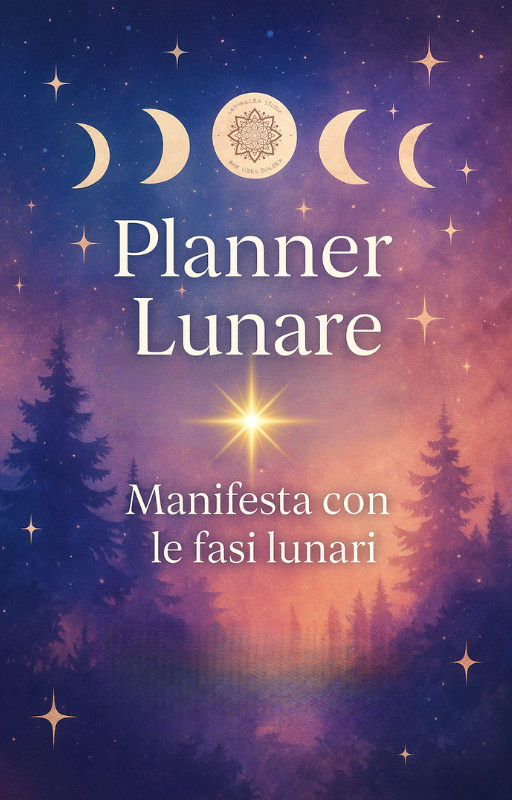 ๐ Planner Lunare - Il tuo alleato per manifestare con le fasi della Luna