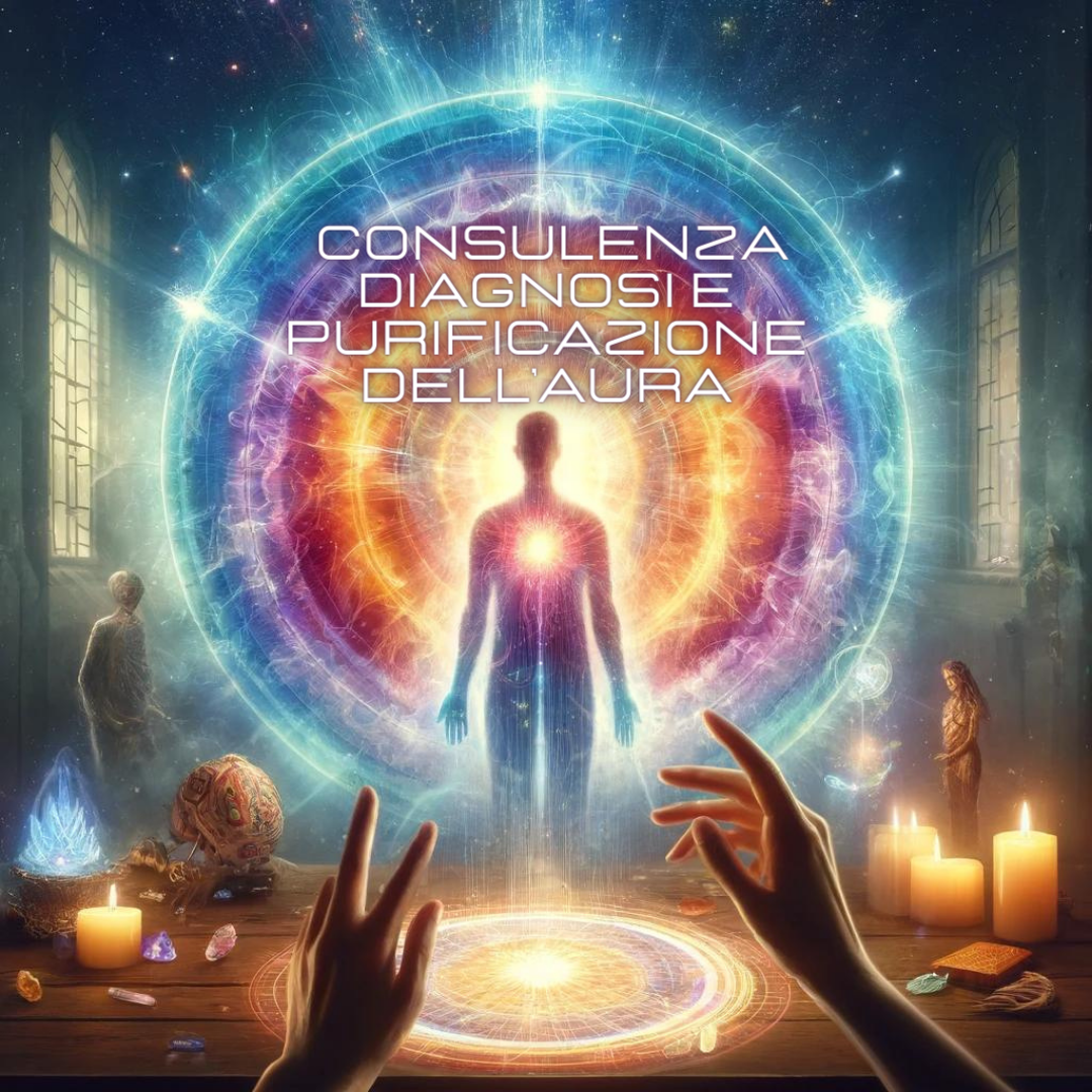 Consulenza di Diagnosi e Purificazione dell'Aura da Influenze Negative
